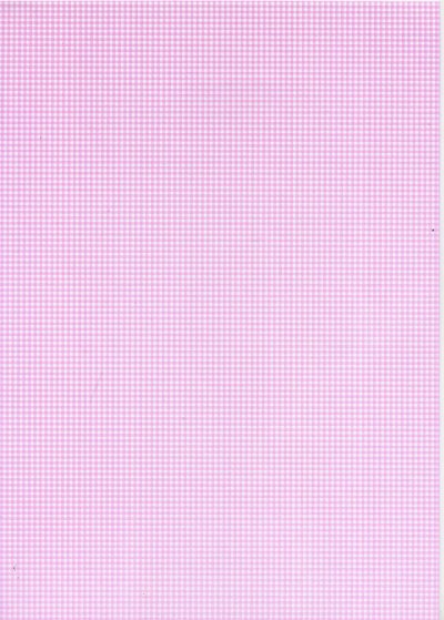 Printed Card A4 - Mini Gingham - Pink